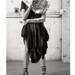 Black deconstruction t-shirt/ Women's Fashion/ Women's T-Shirts/ Edgy T-Shirts/ Women's Dresses