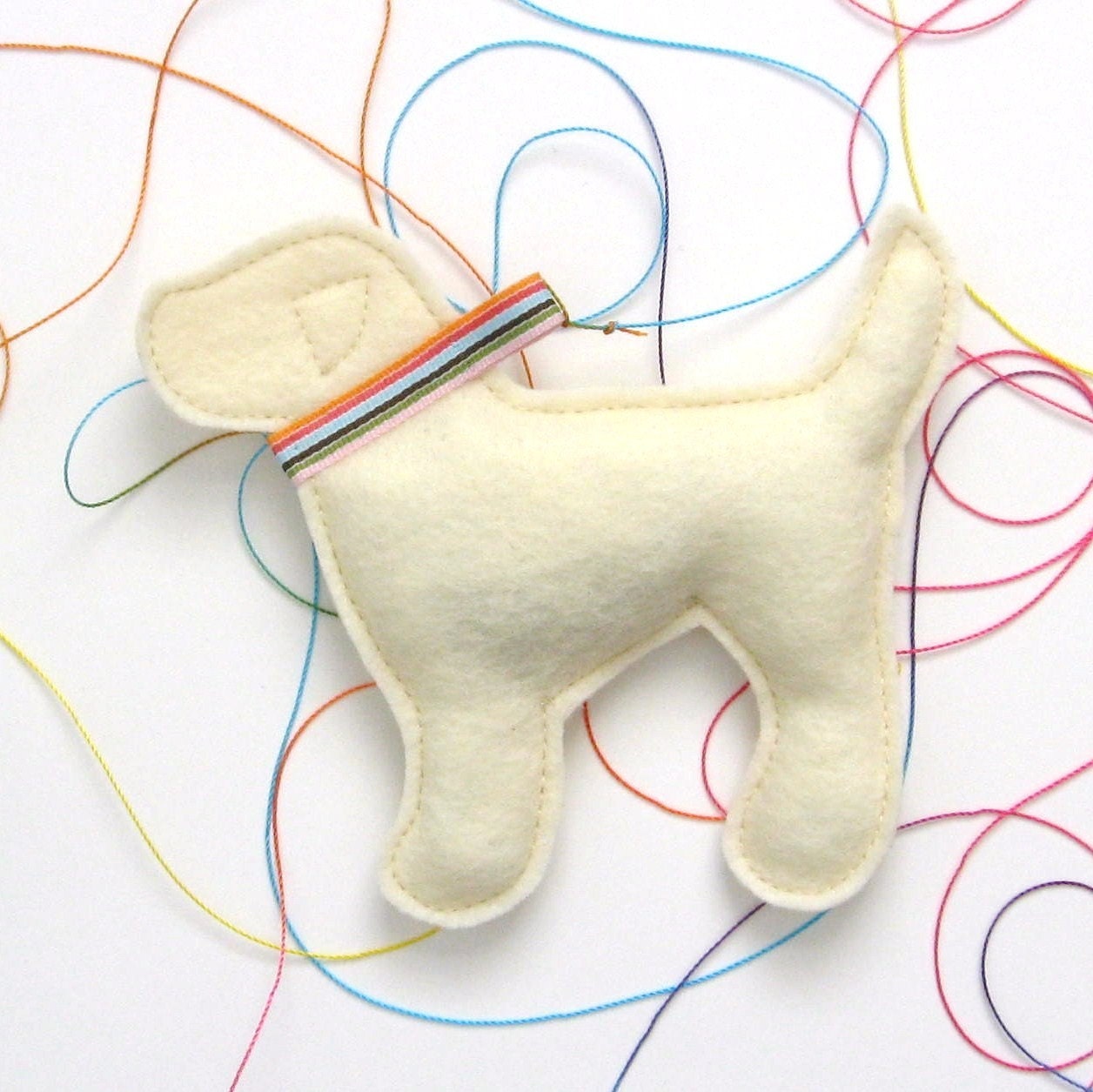 Yellow Lab Fantasy Cat Toy