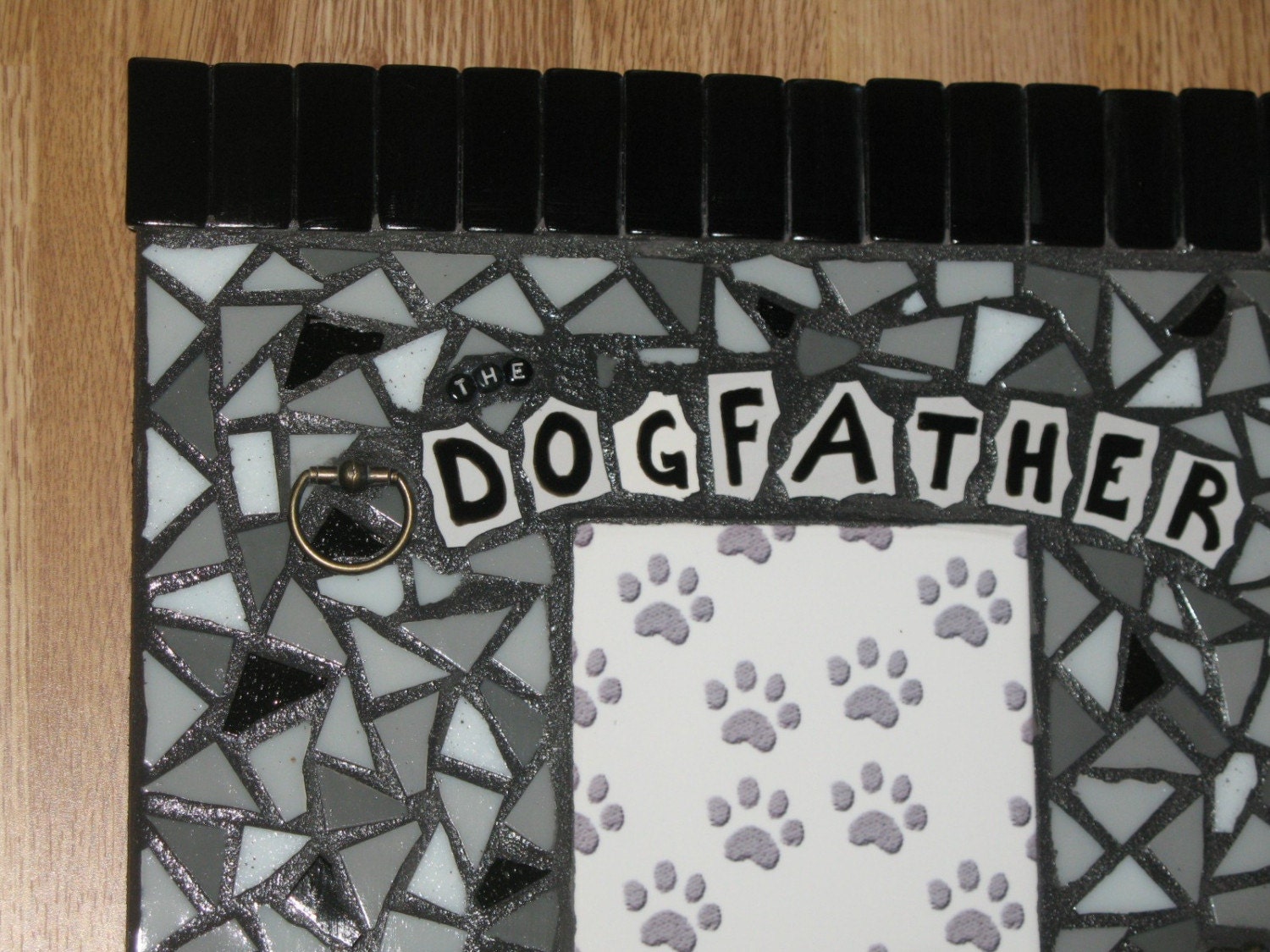 THE DOGFATHER mosaic art