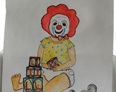 Killer Clown Baby Nursery