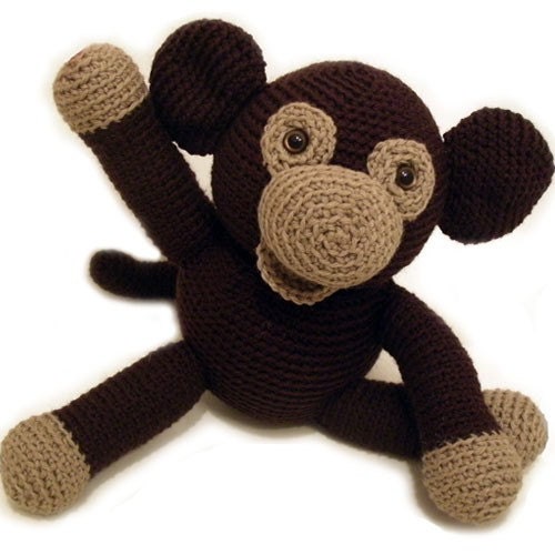 Amigurumi PATTERN: Crochet Monkey -pdf-