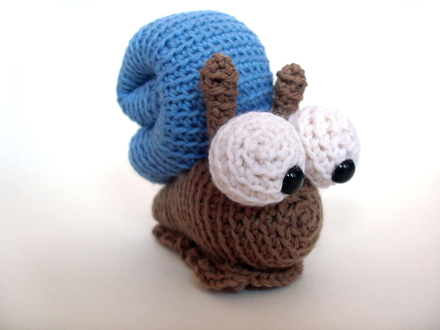 Amigurumi Crochet PATTERN: Snail -pdf-