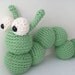 Amigurumi PATTERN: Crochet Inchworm -pdf-