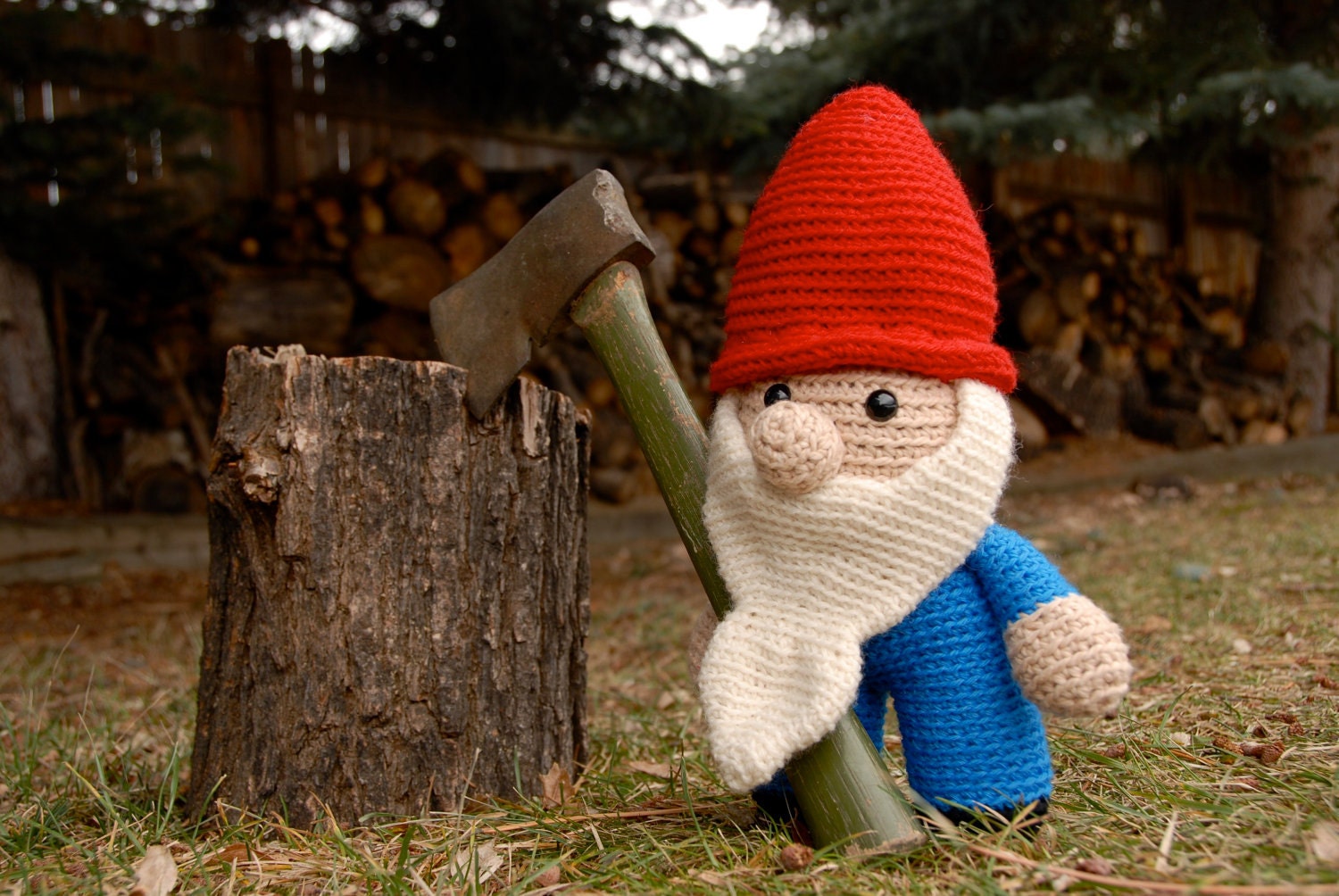 Crochet PATTERN: Crochet Gnome -pdf-