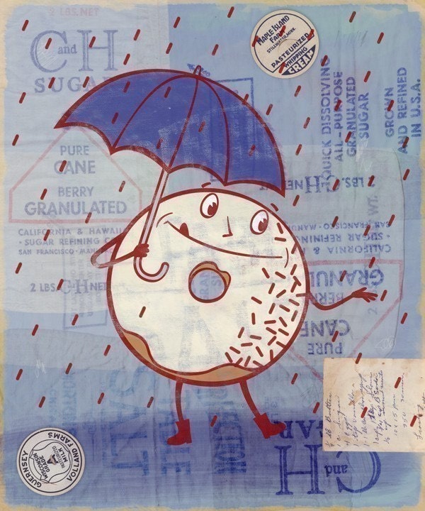 Chance of Sprinkles Today-Print