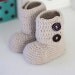 Instant download - Crochet PATTERN (pdf file) - Toddler Ankle Boots