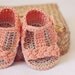 Instant download - Baby Booties Crochet PATTERN (pdf file) - Braided Gladiator Sandals