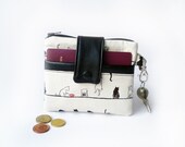 passport wallet modern cats