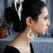 Cygnus Earrings with Soft Spikes