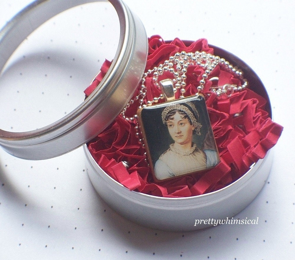 Team Bennet - Pride and Prejudice - Scrabble Tile Pendant