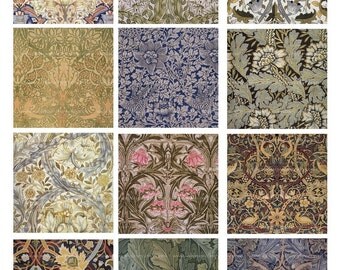 2.5 Inch Squares - Pattern 1 - Digital Collage Sheet 459 -