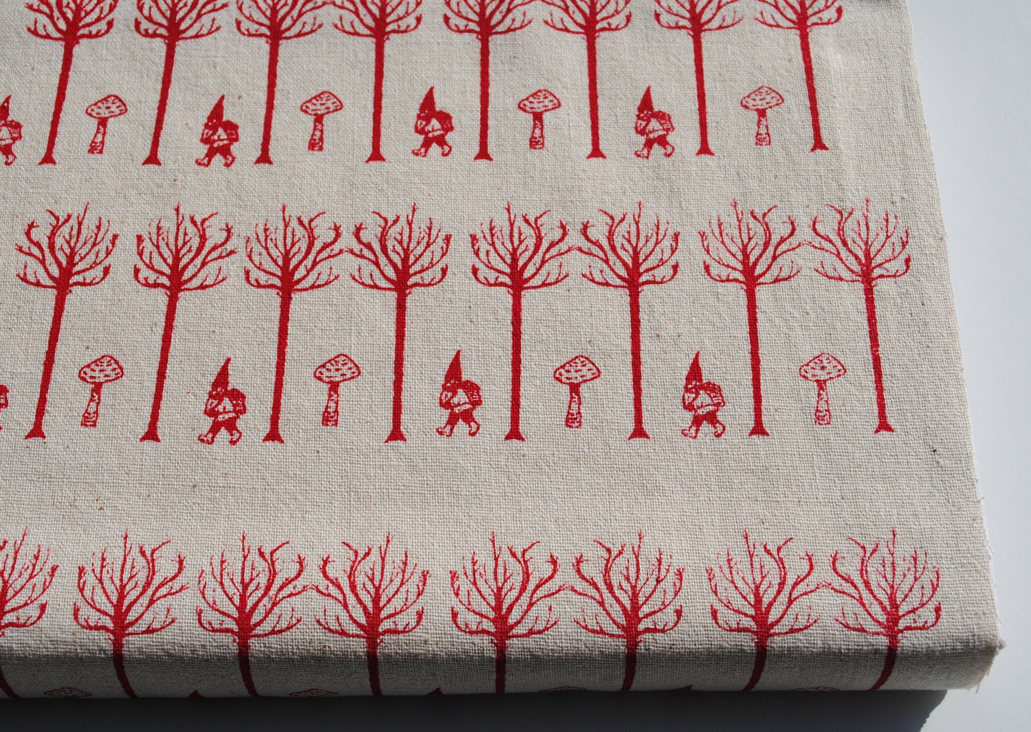 olofsdaughter "Gnome in the forest"  Fat Quarter