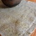 Handwoven Runner Yellow Green Linen Paper and Pine Paper