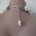 Wedding  Bold Bridal,Handmade,chunky layered ,ivory pearl ,precious  necklace.