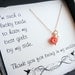 Bridesmaid cards with necklace, boxed gift sets for bridesmaids, thank you for being in my wedding, thank you cards, Bridesmaid gifts