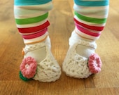 Instant Download - Crochet Pattern - Jane Marie Baby Booties (Newborn to 12 mo.)