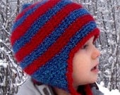 Instant Download - Crochet Hat Pattern - Jenji Earflap Hat (All Sizes)