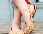 Instant Download - Crochet Pattern - Slingbacks (Woman sizes 3-12)