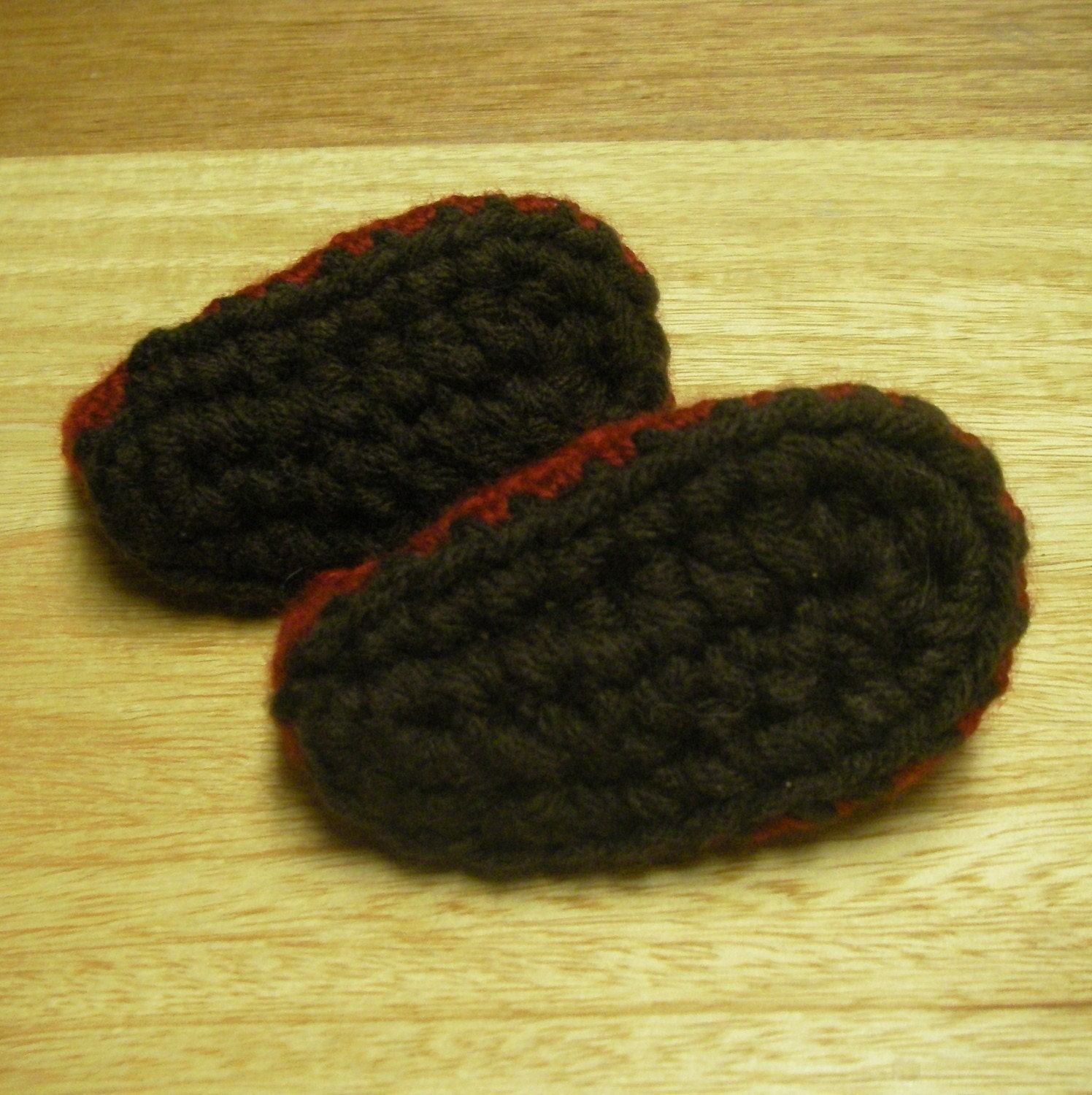 Instant Download - Crochet Pattern - Popeye Booties (Newborn - 1 yr.)