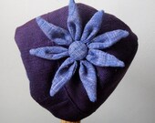 Purple Toddler Girl Cloche