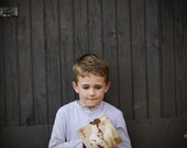 Children's Art, Farm Animals, Friendship, Ready to Hang Photo Block, 6"