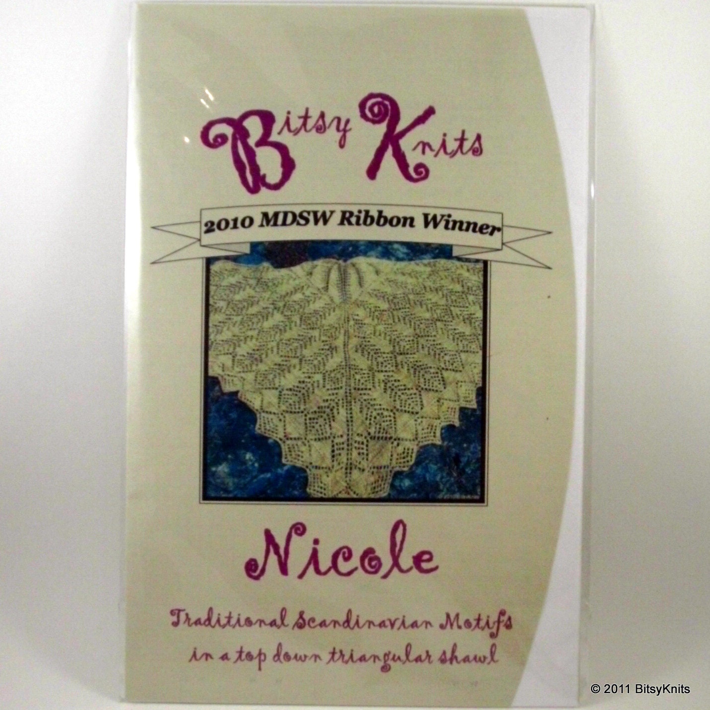 Lace Shawl Pattern - Award Winning Nicole