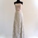 Reserved . JeSsiCa McCLintoCk LaCe 2 eLeGant WeDDing ProM ForMaL MaXi GowN DreSs . SM . medium . hanger