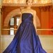 Vintage 1980s Dress wiggle french silk taffeta 40s Givenchy inspired designer