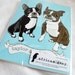 Wedding Boston Terriers - Greeting Card