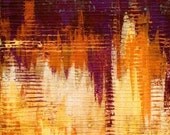 Richter I - 12 x 12 Fine Art Print of Original Contemporary Abstract Painting - Free US Shipping