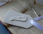 Inspire Series- Believe Wing clay 3D tag