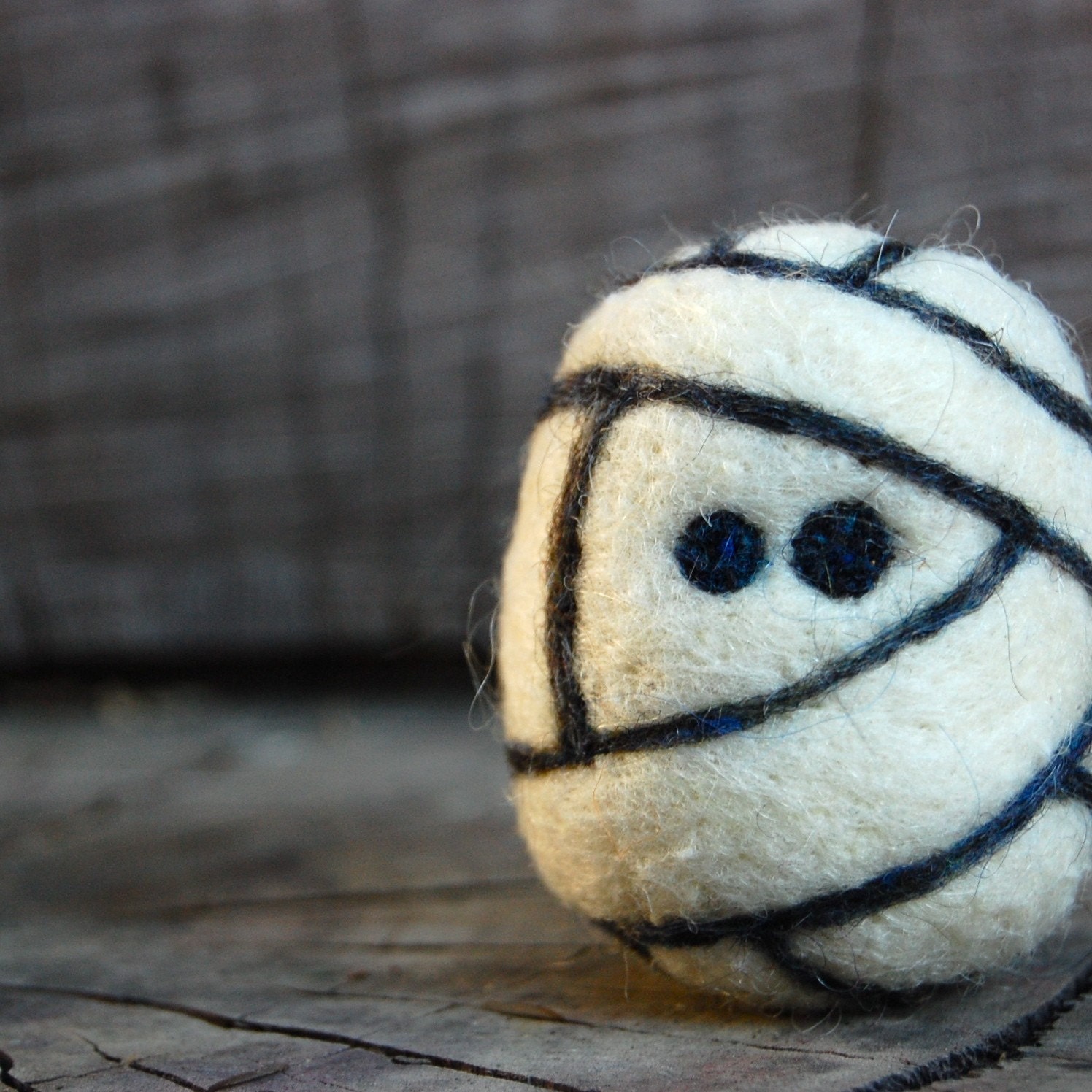 Mummy Egg Monster WOOLY MADE TO ORDER