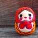 Matryoshka  Russian Wooly Egg Doll Made to Order