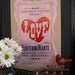 Gig Love,  handprinted Letterpress poster