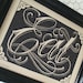 Eat, Handprinted Letterpress Poster