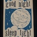 Good Night -Hand Printed Letterpress Poster