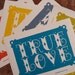 True Love - Handprinted Letterpress Poster