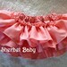 Coral Sassy Pants Original Ruffle Diaper Cover Bloomers
