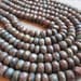 Oregon Opal  Faceted Rondelles FULL 16 inch STRAND