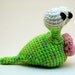 Crochet Garden Slug Amigurumi Plush Toy Pattern PDF Digital Download