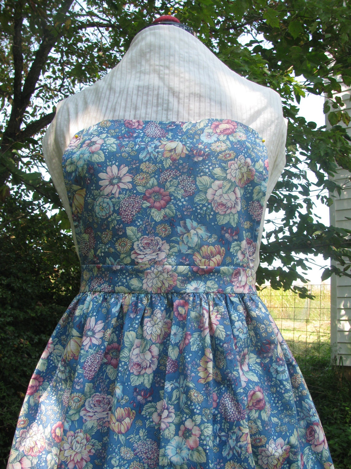 Country Pinner, Bib, Apron, ready to ship