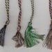 Silk Book Mark Tassels Antique Vintage Bible Bookmark Dividers