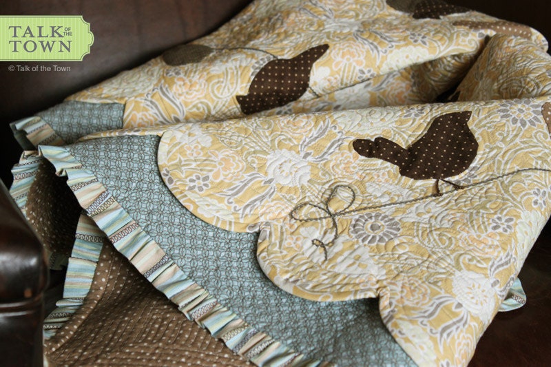 All a Twitter - Applique Quilt PDF