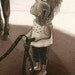 Girl With Horse - 8x10 archival watercolor print by Tracy Lizotte