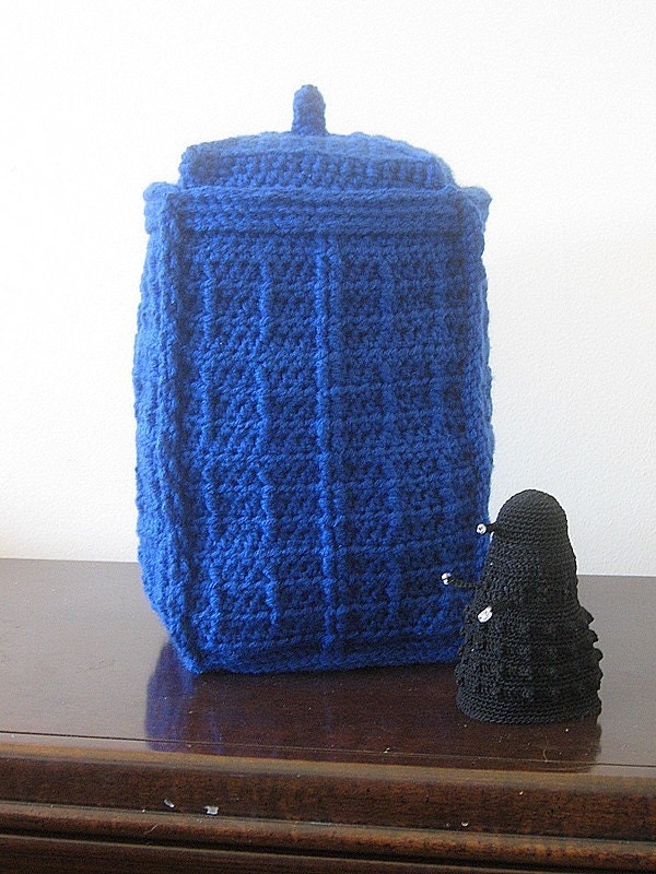 TARDIS Crochet Pattern PDF
