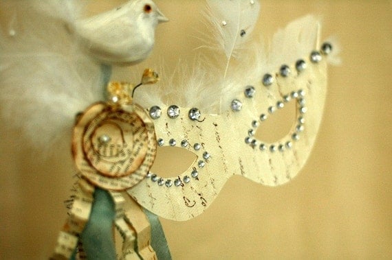 Marie Antoinette French Inspired Party Mask