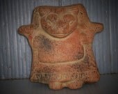 Primitive Animal Vintage Terra Cotta Folk Art