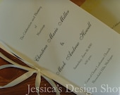Ceremony Programs
