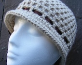 CLOCHE CROCHET PATTERN - Sweet Pea Cloche Hat - Ladies Medium - Super Quick - Great for Selling