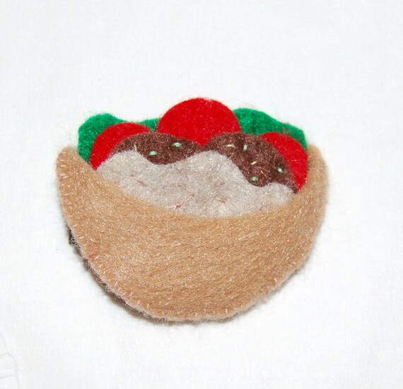 Falafel HairClip